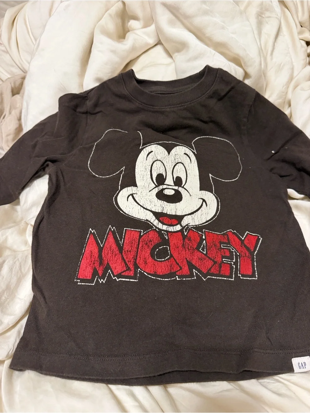 (5p) GAP Disney Mickey Mouse Kids Graphic Long Sleeves